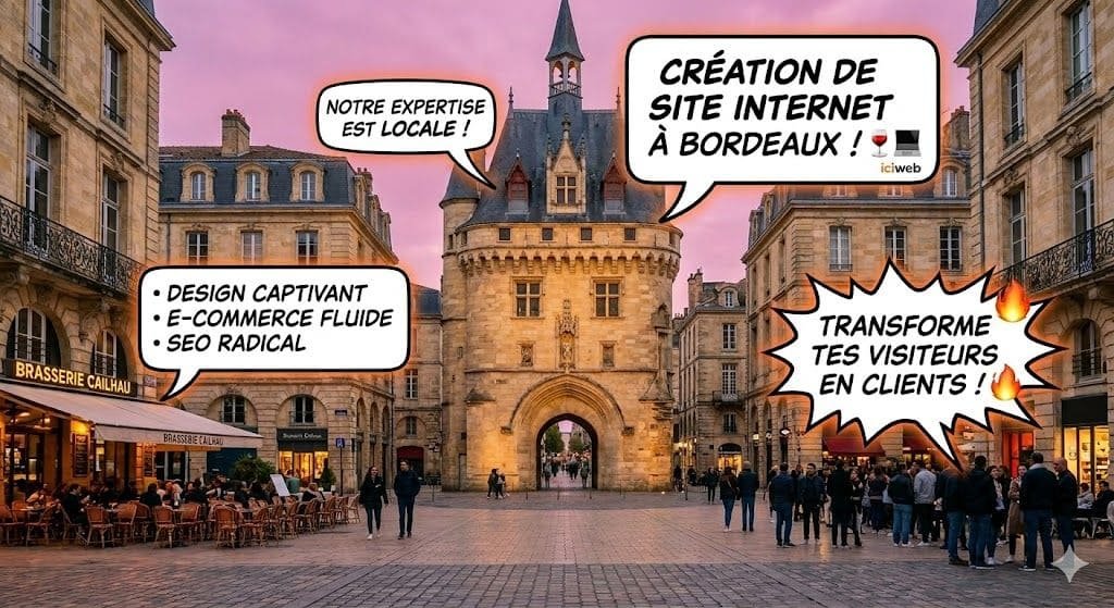 Création Site Internet Bordeaux : Guide 2026 PME & Artisans